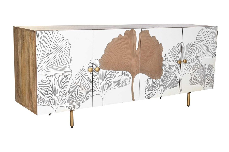 Detall ITEM Buffet Mango Metal 177X45X75 Hoja Blanco Best