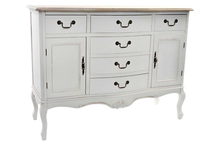 Detall ITEM Buffet Abeto 118X45X90 Natural Blanco Wholesale