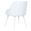 Detall ITEM Silla Poliester Metal 53X57X79 Rayas Azul Online