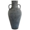 Detall ITEM Jarron Terracota 33X33X69 Envejecido Gris Wholesale