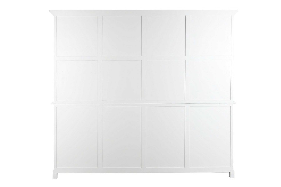 Detall ITEM Vitrina Mdf Cristal 218,4X40,6X203 Blanco New