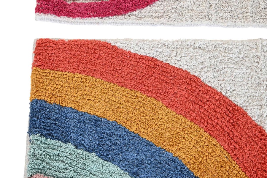 ITEM Alfombra Algodon 50X80X0,5 1300 Gsm Arco Iris 2 Su Online