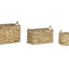 Detall ITEM Cesta Set 3 Fibra Metal 49X30X35 Natural Hot