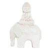 Detall ITEM Figura Magnesia 40X23X56 Buda Elefante Envejecido Hot