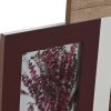 ITEM Marco Multifoto Mdf 49X5X34 4 Fotos Marron New