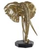 Detall ITEM Figura Resina Metal 60X36X73 Elefante Dorado New