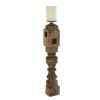 Detall ITEM Portavela Madera 8X8X50 Antiguo Natural 2 Surt. Clearance