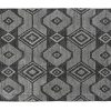 Detall ITEM Alfombra Algodon 200X290X1 1400 Gsm, Flecos Negro Hot