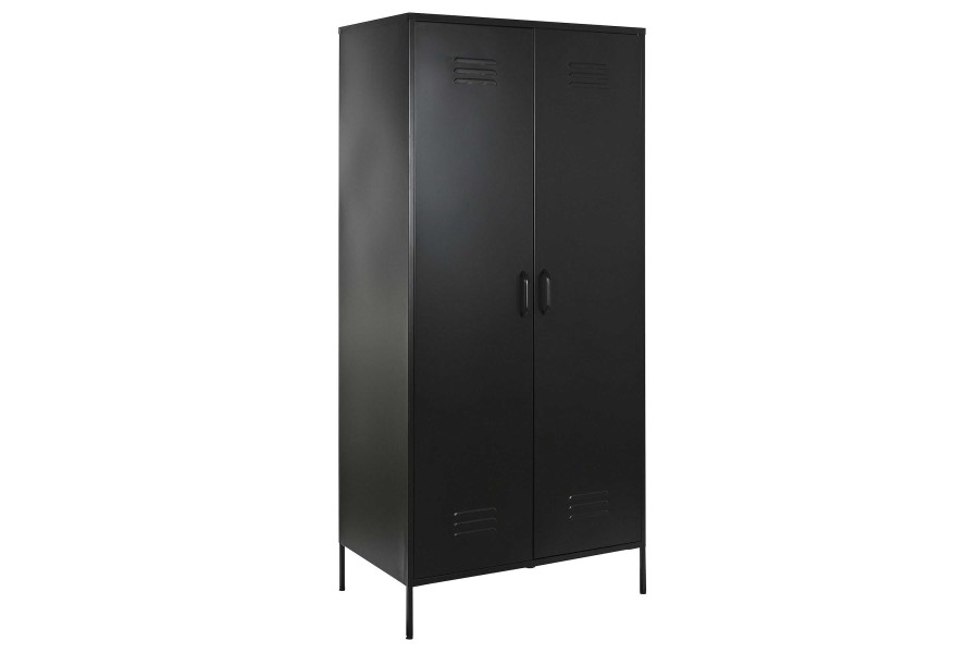 Detall ITEM Armario Metal 85X50X180 Taquilla Negro New