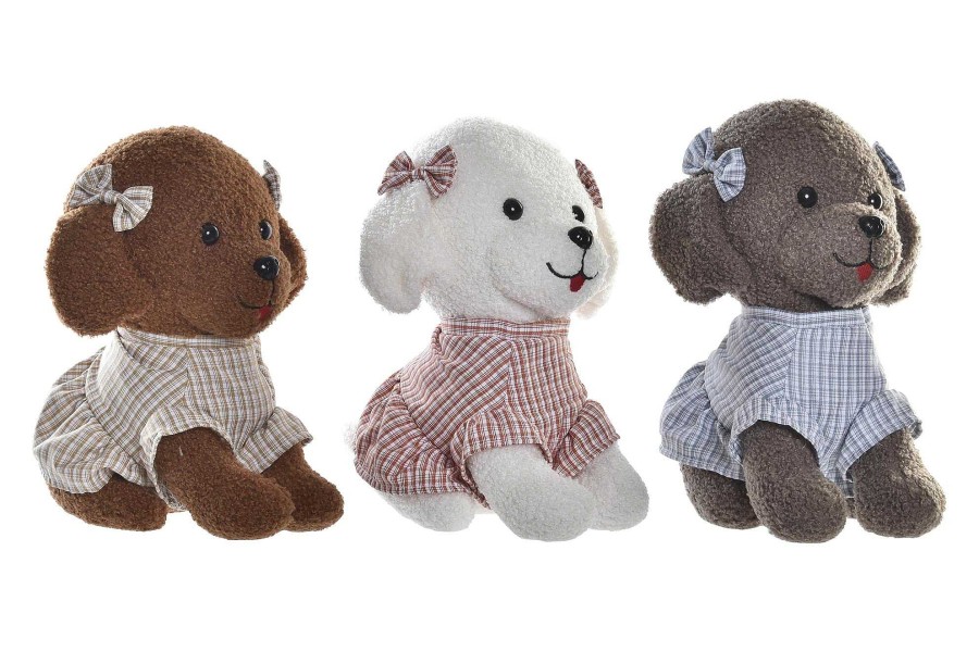 ITEM Peluche Poliester 30X30X30 Caniche 3 Surt. Online