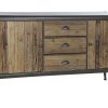 Detall ITEM Buffet Abeto Metal 144X45X75 10 Natural Best