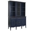 Detall ITEM Vitrina Paulownia Cristal 141,5X44X199 Azul Marino Hot