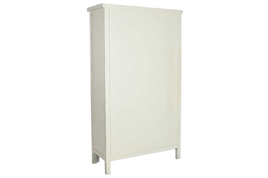 Detall ITEM Armario Olmo Ratan 102X42X188 Blanco Roto Online