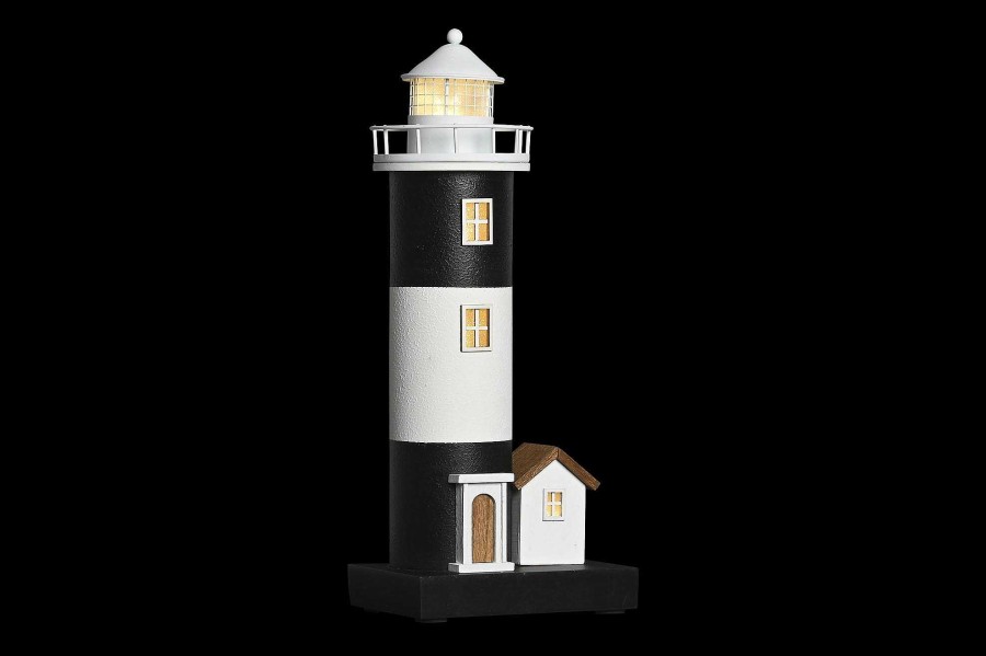 Detall ITEM Decoracion Luminosa Madera Led 15X10X37 Faro Online