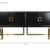 Detall ITEM Buffet Alamo Metal 180X50X90 Negro Best