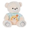 Detall ITEM Peluche Poliester 47X20X50 Oso Blanco Wholesale