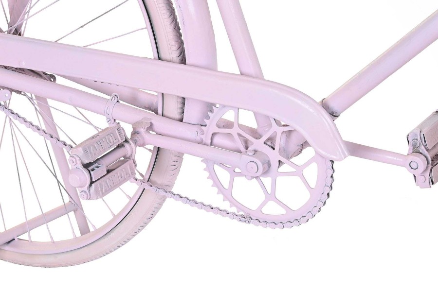 Detall ITEM Consola Hierro Mango 180X41X94 Bicicleta Rosa Palo Clearance