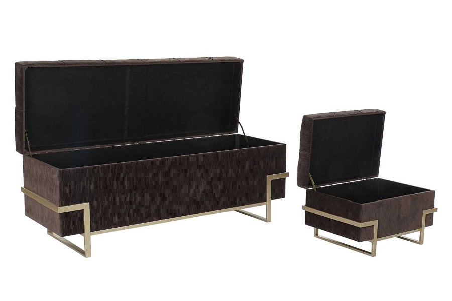 Detall ITEM Descalzadora Set 3 Velvet Metal 120X42X48 Best