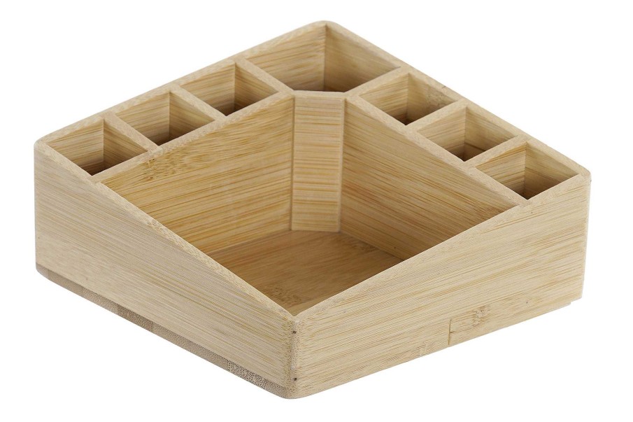 ITEM Organizador Bambu 14X14X7 Natural Best