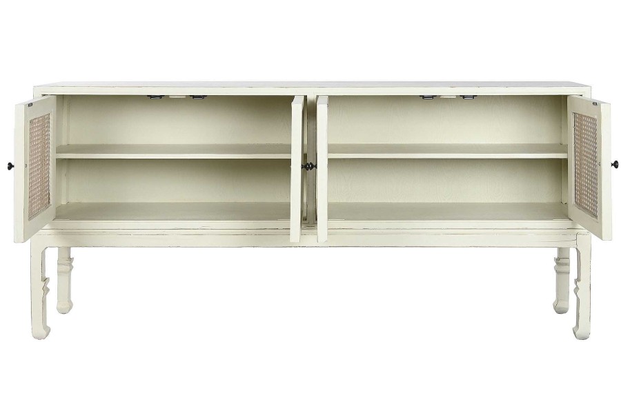 Detall ITEM Buffet Olmo Ratan 180X40X85 31,80 Blanco Roto Clearance