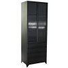 Detall ITEM Vitrina Metal Cristal 60X40X170 Negro Hot