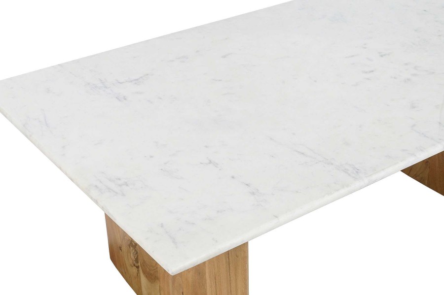 Detall ITEM Mesa Centro Marmol Mango 120X70X45 Blanco Online