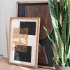 Detall ITEM Cuadro Madera Reciclada Cristal 42X4X62 Natural New