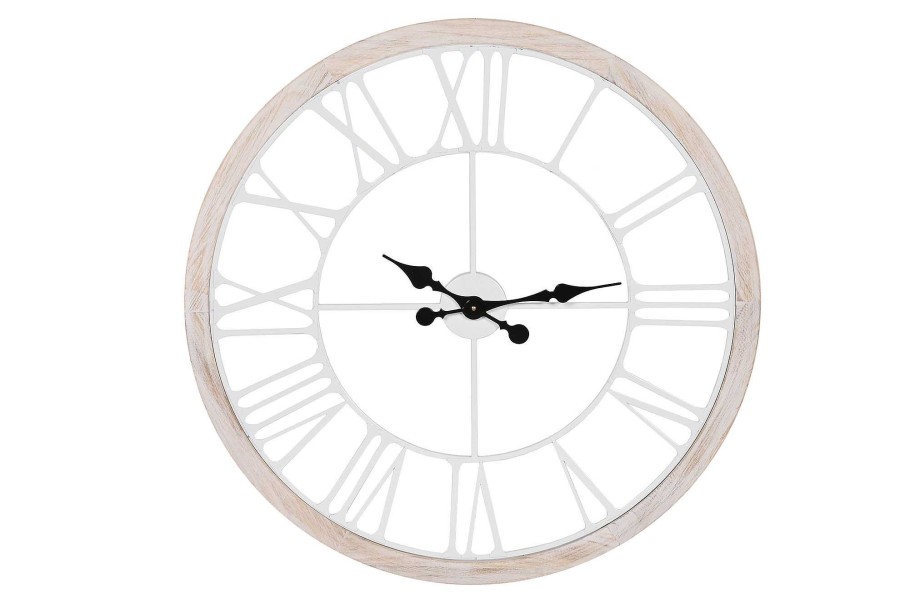 Detall ITEM Reloj Pared Mdf 80X5X80 Reloj Pared Mdf Metal Hot