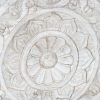 Detall ITEM Arcon Mango 150X43X50 Mandala Envejecido Blanco Clearance