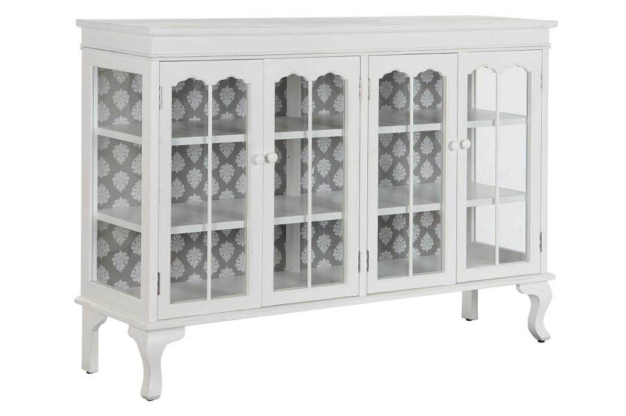 Detall ITEM Buffet Abeto Cristal 142,5X40,5X101,5 Blanco New