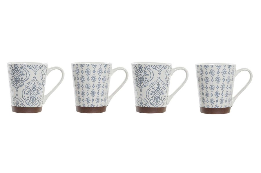 ITEM Mug Set 4 Gres 19X13X31 300 Ml, Azulejos Wholesale