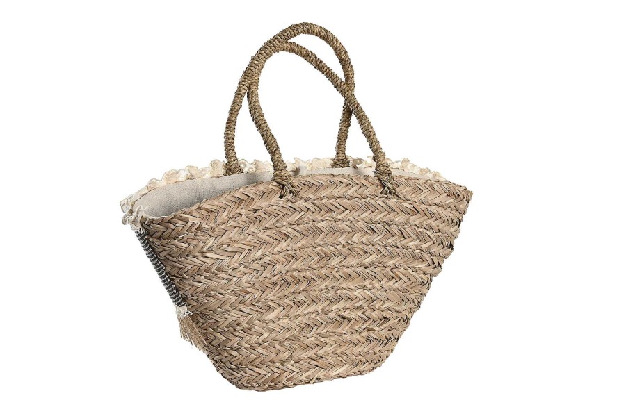 ITEM Bolso Seagrass Poliester 52X18X50 46800 Conchas Hot