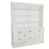 Detall ITEM Vitrina Madera 165X37X204 6 Puertas Blanco Best