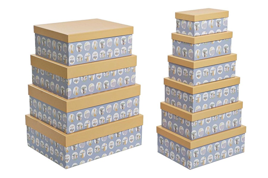 Detall ITEM Caja Set 10 Carton 43,5X33,5X15,5 Azul Online