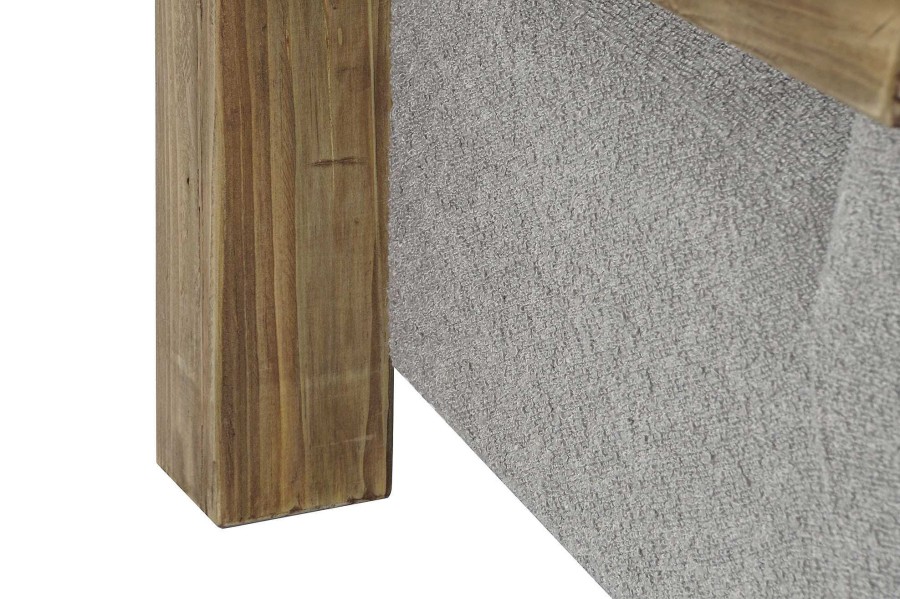 Detall ITEM Butaca Madera Reciclada Poliester 81X93X83 Boucle Clearance