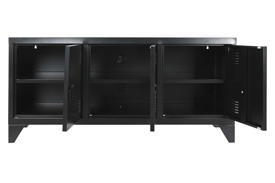 Detall ITEM Mueble Tv Metal 120X40X58 Taquilla Negro Online