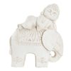 Detall ITEM Figura Magnesia 42X24X46 Buda Elefante Envejecido Clearance