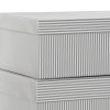 Detall ITEM Caja Set 10 Carton 43,5X33,5X15,5 Rayas Gris Best