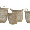 Detall ITEM Cesta Set 4 Seagrass 40X40X40 Natural Wholesale