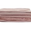 ITEM Toalla Algodon 70X140X1 600Gsm Ducha Rosa Palo New