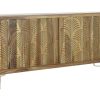 Detall ITEM Buffet Sheesham Metal 160X45X75 Hoja Natural Online