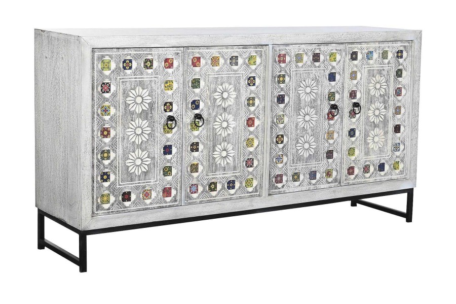 Detall ITEM Buffet Mango Ceramica 150X38X80 Gris Online