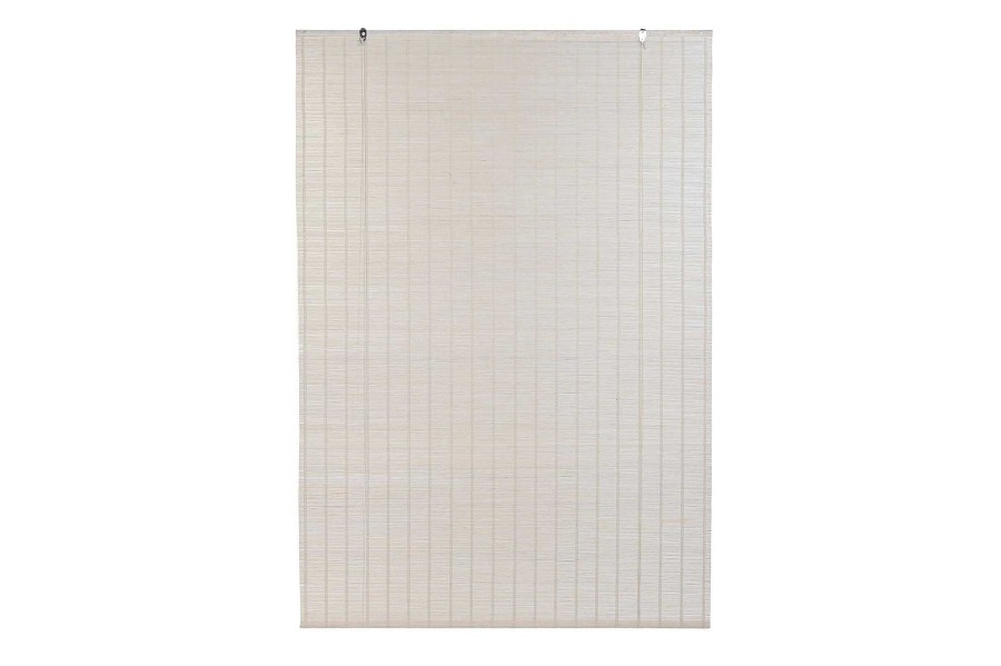 ITEM Estor Bambu 120X2X175 Enrollable Barnizado Blanco Hot