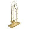 Detall ITEM Joyero Metal Espejo 46X10,5X51,5 Biombo Dorado New