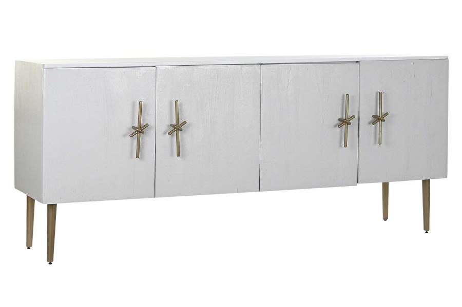 Detall ITEM Buffet Mango Hierro 180X55X81 Lazo Blanco New