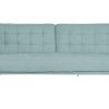 Detall ITEM Sofa Cama Eucalipto Metal 203X87X81 Verde Menta Hot