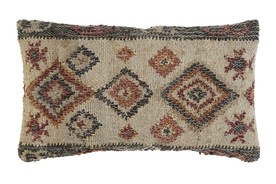 ITEM Cojin Yute 60X15X35 560 Gr, Kilim Trenzado Natural Best