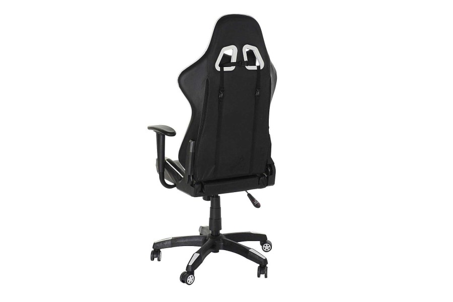 Detall ITEM Silla Pu Metal 70X55X139 Gamer Ruedas Negro Clearance