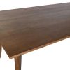 Detall ITEM Mesa Comedor Mango 180X90X76 Marron Wholesale