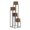 Detall ITEM Macetero Mango Metal 40X40X120 Marron Clearance